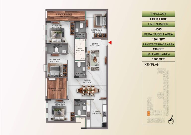 unit_plan_12, apartments in padur