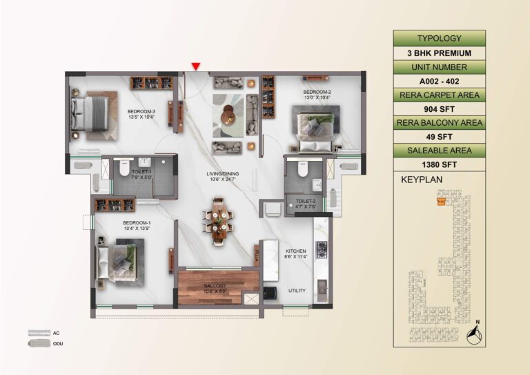 unit_plan_8, apartments in padur